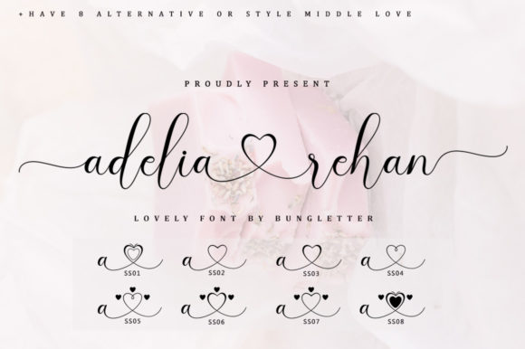 Adelia Rehan: A Modern Calligraphy Script with Heart