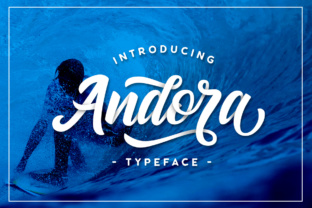 Andora: A Handlettered Font with Clean Style and Casual Feel