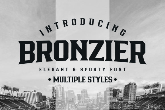 Bronzier: A Bold Serif with Raw, Sincere Character