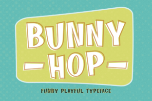 Bunny Hop: A Whimsical Font for Playful Designs