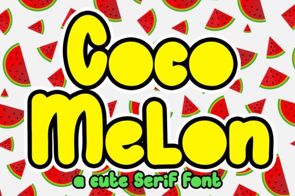 Cocomelon: The Bold Serif Font for Maximum Impact