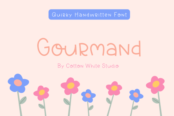 Gourmand Font: A Handwriting Look for Your Digital Creations