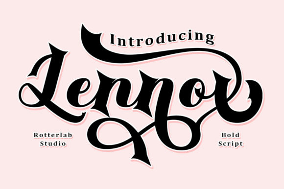 Lennox: A Trendy Handwritten Font for Modern Creations
