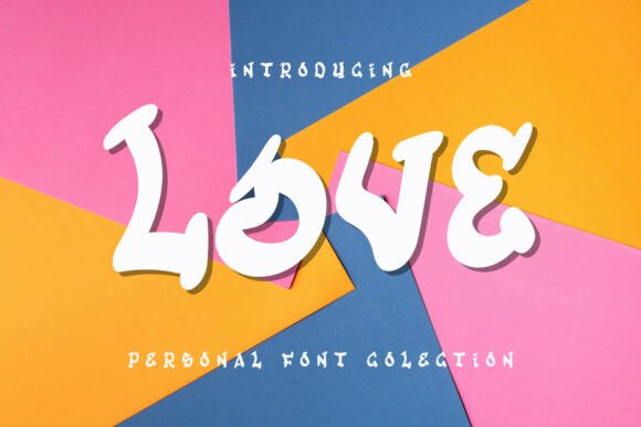 Love: A Unique and Elegant Font for Handwritten Designs