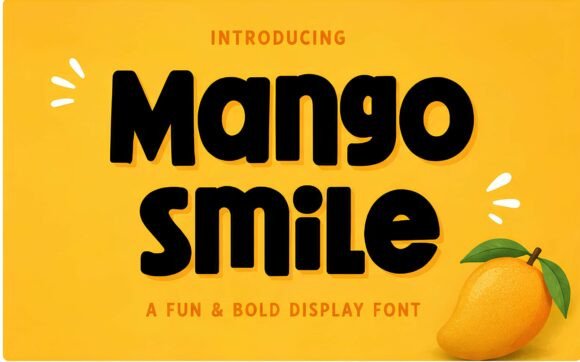 Mango Smile: A Font That Brings Joy to Your Designs