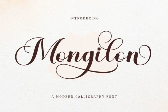 Mongilon: An Elegant Handwritten Font for Creative Projects