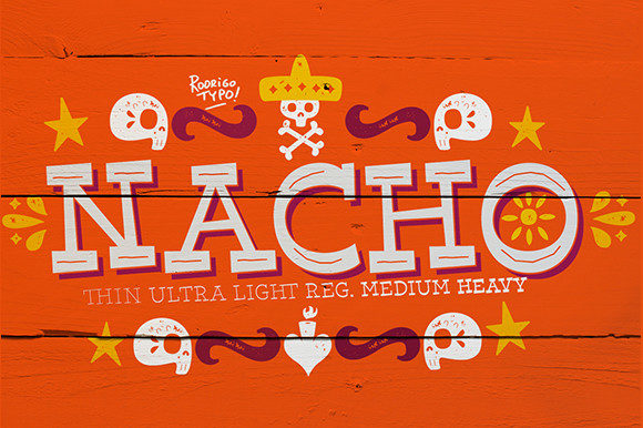 Nacho: A Slab Serif Font with Vintage Charm