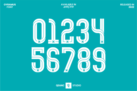 Oyramus: A Modern Display Font for Sports and Racing