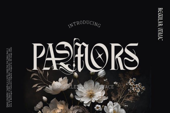 Pamors: A Bold Typeface for Powerful Designs
