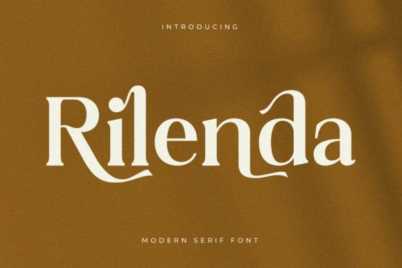 Rilenda: A Modern Serif Font for Elegant Designs