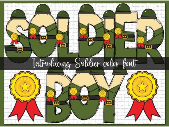 Soldier Boy: A Bold Display Font for Creative Projects