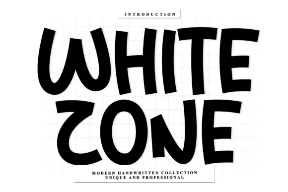 White Zone: A Timeless Handwritten Font for Creative Projects