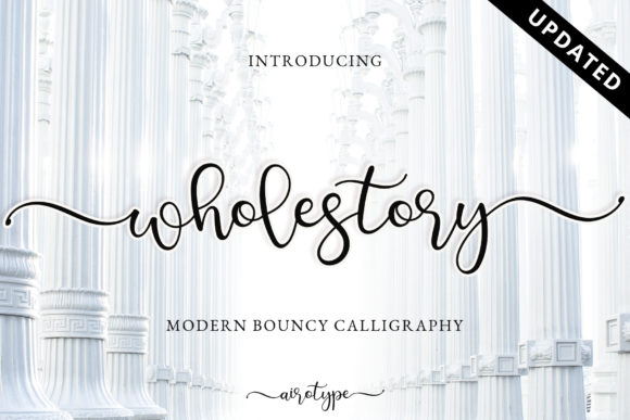 Wholestory: A Charming and Elegant Handwritten Font